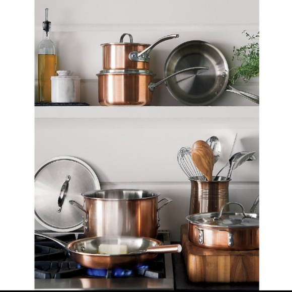Calphalon Other - Calphalon Tri Ply Copper 10 Piece Cookware Set.